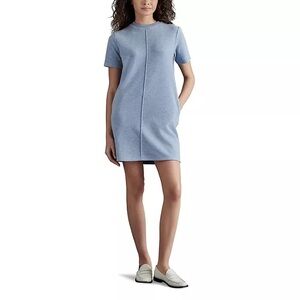 Steve Madden Women's Soft Lightweight Short Sleeve Pullover Sweater Dress
